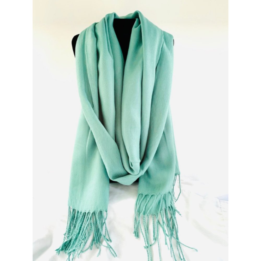 Cashmere Scarf - Turquoise